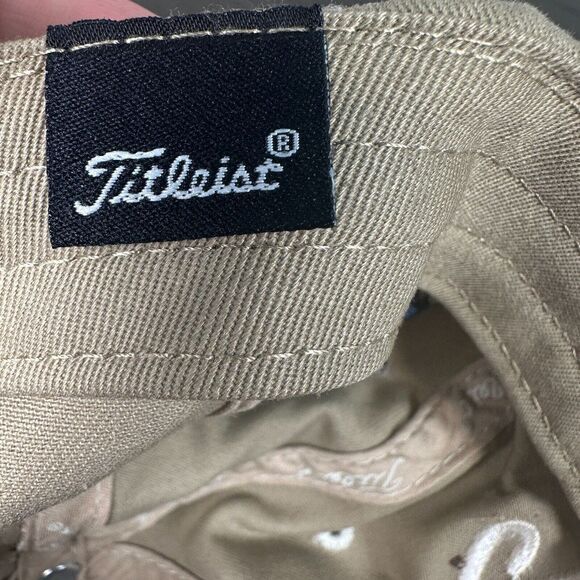 Titleist Cap Men's One Size Khaki Cotton Children's Charity Classic Baseball Hat - Picture 10 of 10